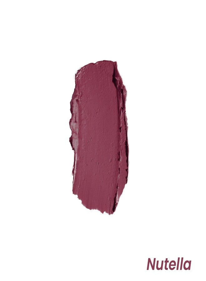 لاميور مُلوّن شفاه لاميور بلوري فدجي | ملمس مخملي مطفي فائق | تركيبة مقاومة للتلطخ ومرطبة | مُلوّن شفاه يدوم طويلاً مع أداة تطبيق إسفنجية | نباتي ولم يُجرّب على الحيوانات - Image 2