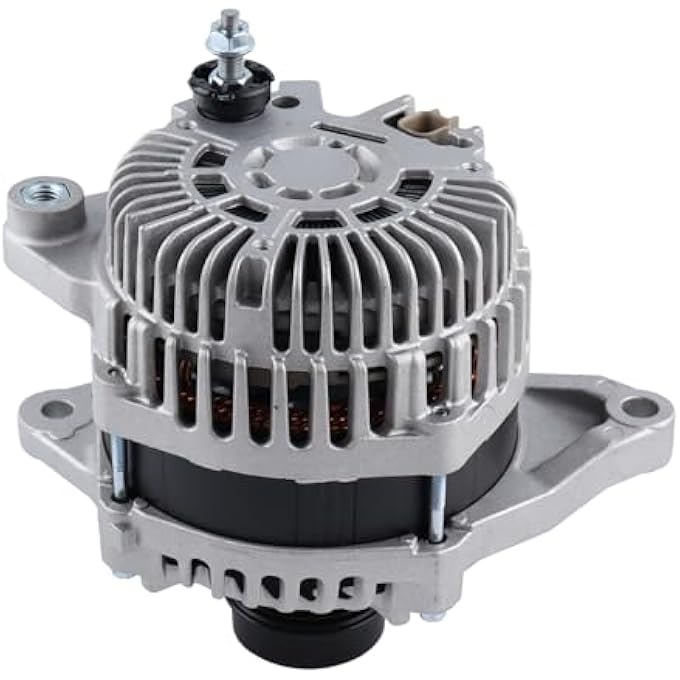FEIDKS Alternator Compatible with 2009-2020 Dodge Journey L4 2.4L, 12V 160A CW 6-Groove Clutch Pulley, Replace# A2TX0281, 04801490AA - Image 2