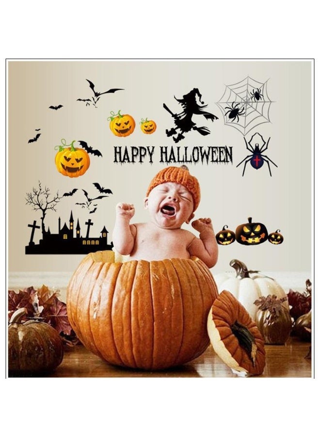 نيبمينينت ملصقات جدارية لقرع الهالوين الإبداعية - الخيار المثالي لإضافة أجواء احتفالية