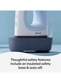 Cricut Cricut EasyPress Mini | Zen Blue | Compact Heat Press for Iron On Vinyl (HTV), Infusible Ink and Sublimation  - Image 5
