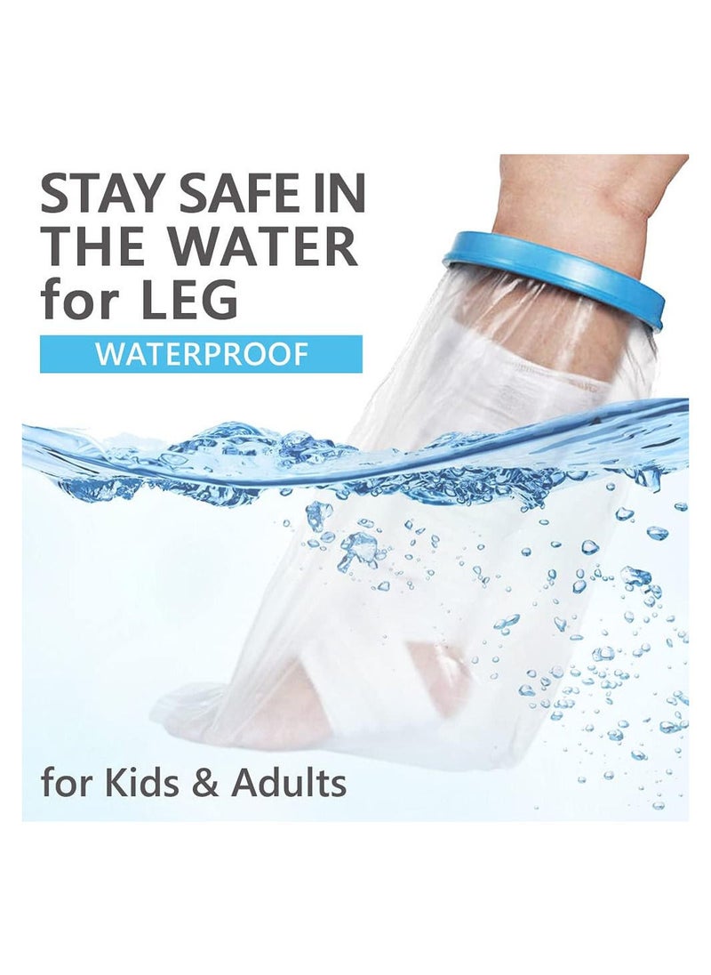 Generic - Cast Covers for Shower Leg  Waterproof Cast Cover Protector Keep Wound Bandage Dry  Watertight Cast Bag for Broken Leg Knee Ankle Orthopedic Boot - Image 1