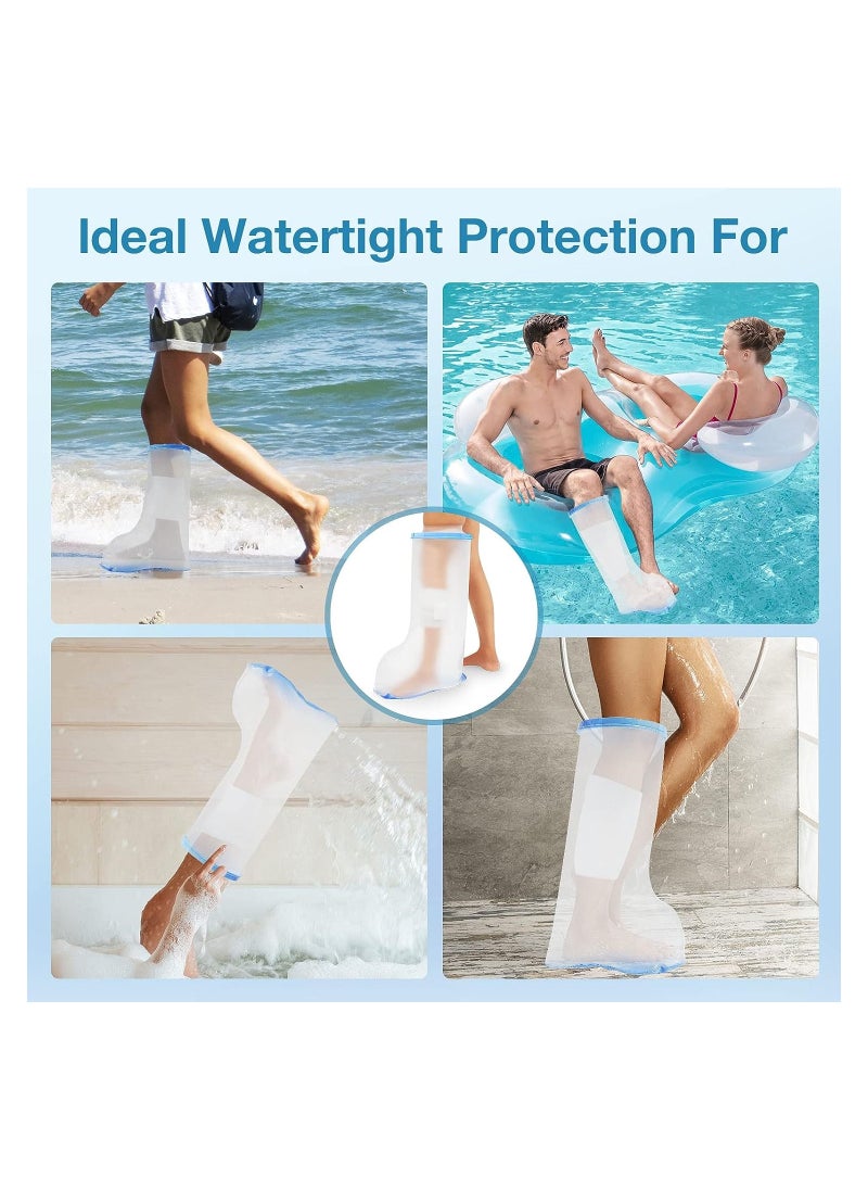 Generic - Cast Covers for Shower Leg  Waterproof Cast Cover Protector Keep Wound Bandage Dry  Watertight Cast Bag for Broken Leg Knee Ankle Orthopedic Boot - Image 1