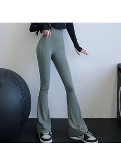 High Waist Slimming Yoga Pants for Women Han blue gray