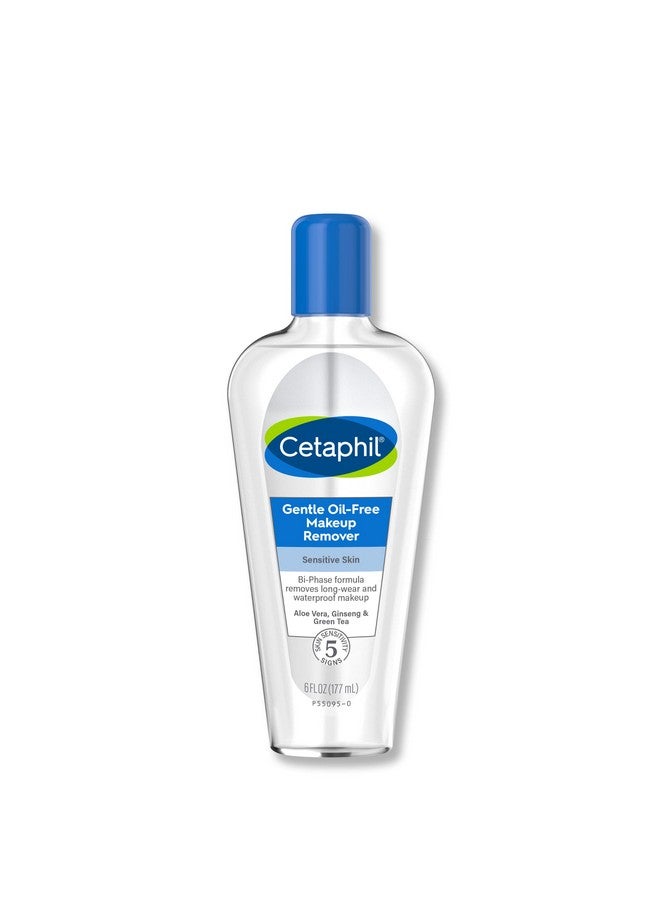 Cetaphil Gentle Waterproof Makeup Remover Oil Free Formula Suitable For Sensitive Skin 6.0 Fluid Ounce - Image 2