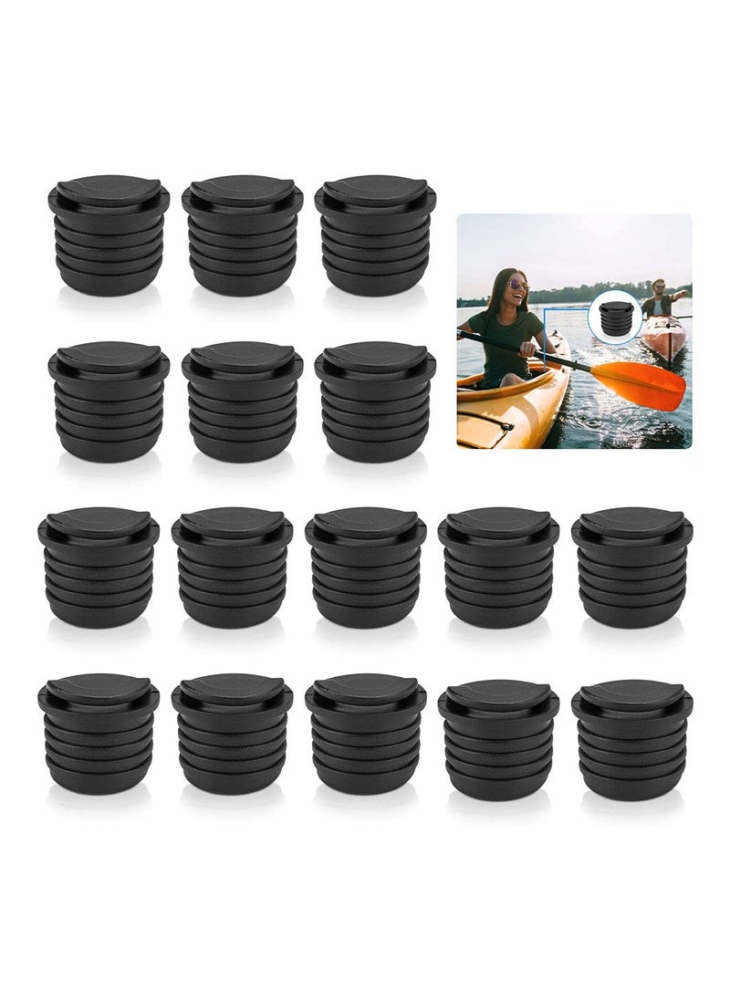 SYOSI Boat Scupper Plugs, 16 Pcs Kayak Drain Plug Kayak Bungs Kayak Scupper Stoppers Ocean Kayak Scupper Plugs Kayak Drain Plug Replacement for Kayak Canoe Boat Drain Holes  - Image 1