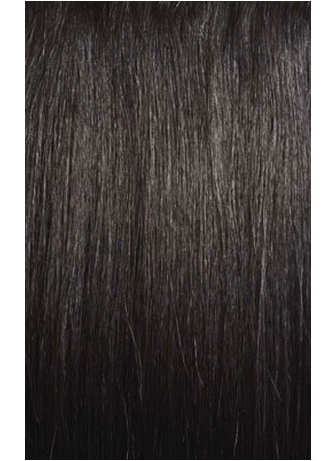 FreeTress Equal - Fancy Bun Bang (1B Off Black) Freetress Equal Synthetic Bun & China Bang - Image 1