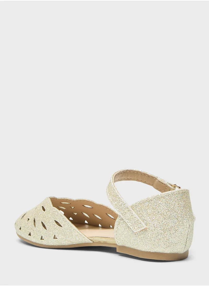 shoexpress Kids Velcro Ballerinas