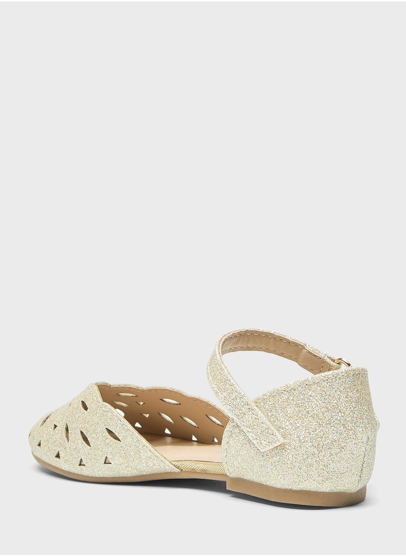 shoexpress - Kids Velcro Ballerinas - Image 1