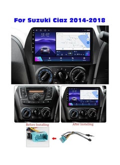 SHEZA STAR Android Car Stereo for Suzuki Ciaz 2014 2015 2016 2017 2018 2019 4GB RAM 64GB ROM 9 Inch Support Apple Carplay, MirrorLink WiFi BT, IPS Touch Screen with AHD Camera Included  - Image 5