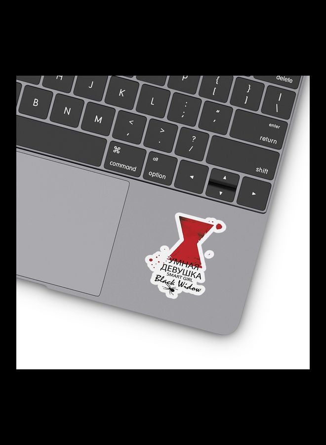 RKN Russian Quote Black Widow Stickers - Image 1