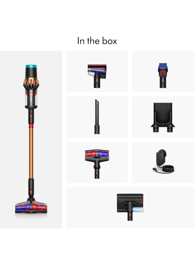 dyson V16 Piston Animal Submarine Wet and Dry Vacuum Cleaner Black and Copper 25.9 x 25 x 129.8 cm 499087-01 900 W 499087-01 Black and Copper - Image 3
