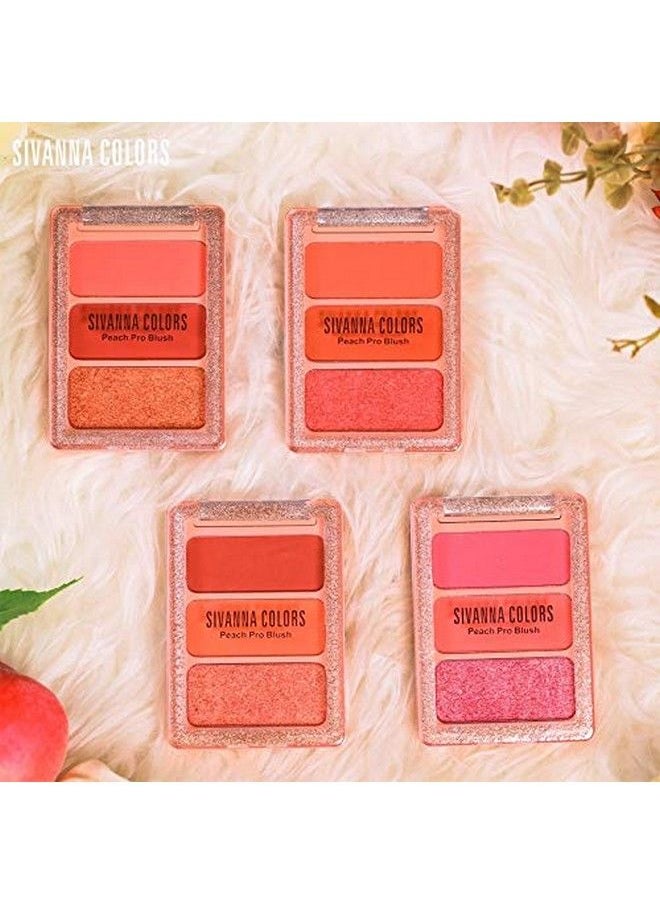 Sivanna Colors Peach Pro Blush Kit 03  - Image 4