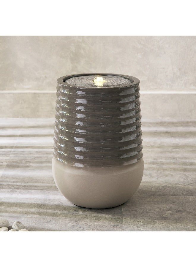 Home Box نافورة إليزيان الخارجية من الراتنج - رمادي - قطعة واحدة - Image 2