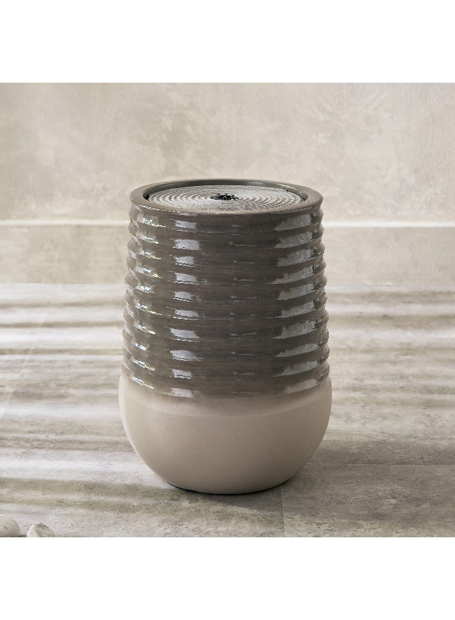 Home Box نافورة إليزيان الخارجية من الراتنج - رمادي - قطعة واحدة - Image 1