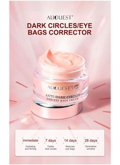 AuQuest Anti Dark Circles And Eye Bags Cream 20g, Fade Dark Circles, Remove Fine Lines and Eye Bags, Anti-Wrinkle Anti-Aging Firming Brighten Skin Cream, Eye Care Cream  - Image 2