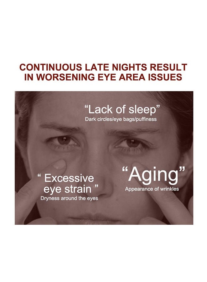 AuQuest Anti Dark Circles And Eye Bags Cream 20g, Fade Dark Circles, Remove Fine Lines and Eye Bags, Anti-Wrinkle Anti-Aging Firming Brighten Skin Cream, Eye Care Cream - Image 3