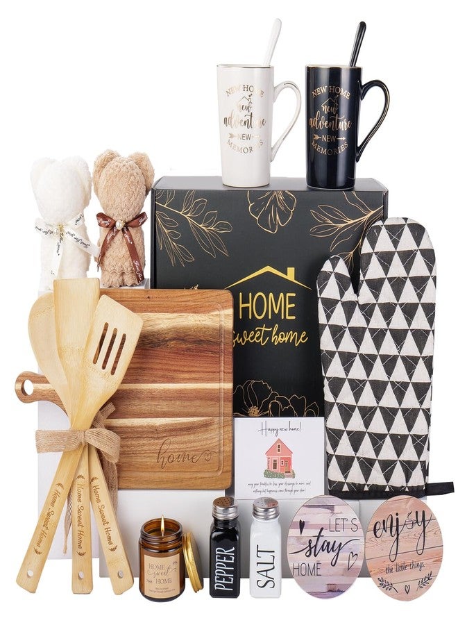 Ithmahco 19Pcs House Warming Gifts New Home, New Home Essentials For Couple, Women, Homeowners, Neighbor, First Apartment Gift, Prefect For Newly Wed, Anniversary, Bridal Shower, Housewarming, Mr And Mrs Gifts - Image 1