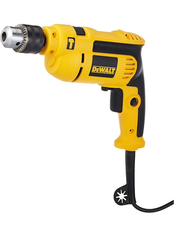 DEWALT 750W 13Mm Percussion Drill With Variable Speed Switch For Drilling Concrete Metal Wood Yellow Black Dwd024 B5 3 Year - Image 2
