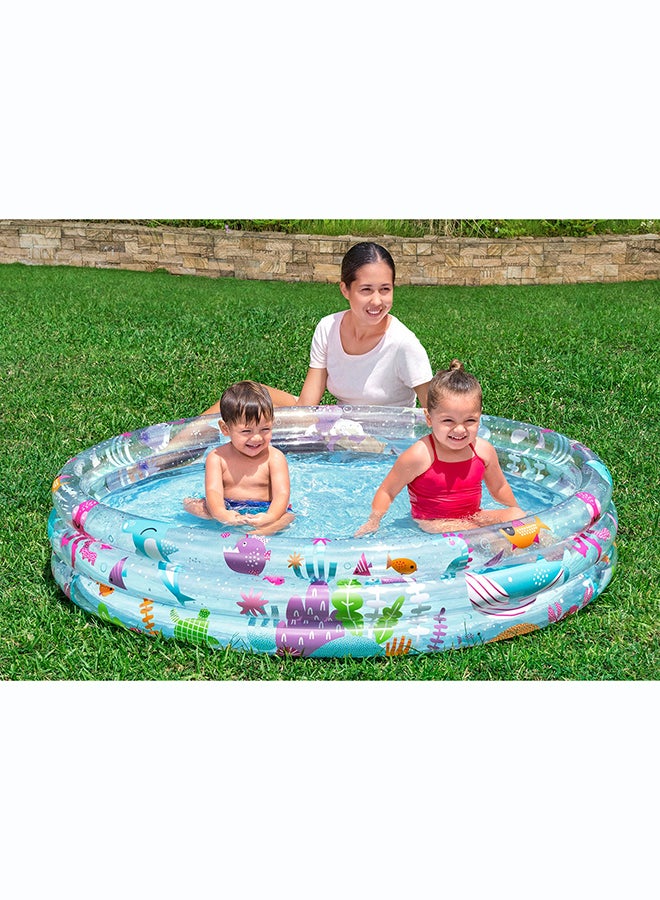 Bestway, 60" x H12"1. x H30cm Deep Dive Play Pool Inflatable Outdoor Water Play Toy for Kids and Families, Durable Premium Quality Material, Easy Inflate and Deflate Design, Pool Beach Garden Summer Fun Activity, 52m - Image 2