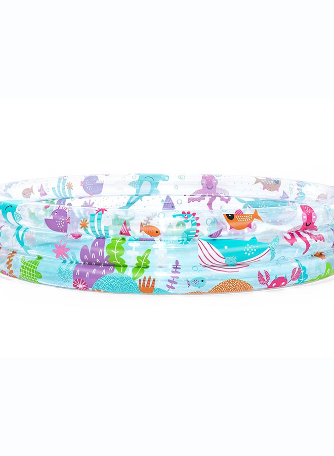 Bestway, 60" x H12"1. x H30cm Deep Dive Play Pool Inflatable Outdoor Water Play Toy for Kids and Families, Durable Premium Quality Material, Easy Inflate and Deflate Design, Pool Beach Garden Summer Fun Activity, 52m - Image 5