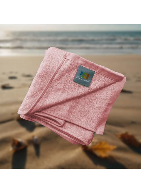 Large velvet beach towel, size 95*180 cm, one piece (Simon)