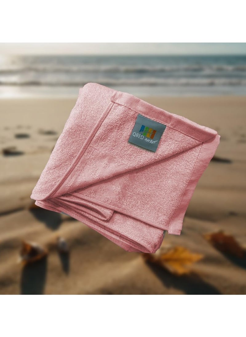 QBED Large velvet beach towel, size 95*180 cm, one piece (Simon)  - Image 1