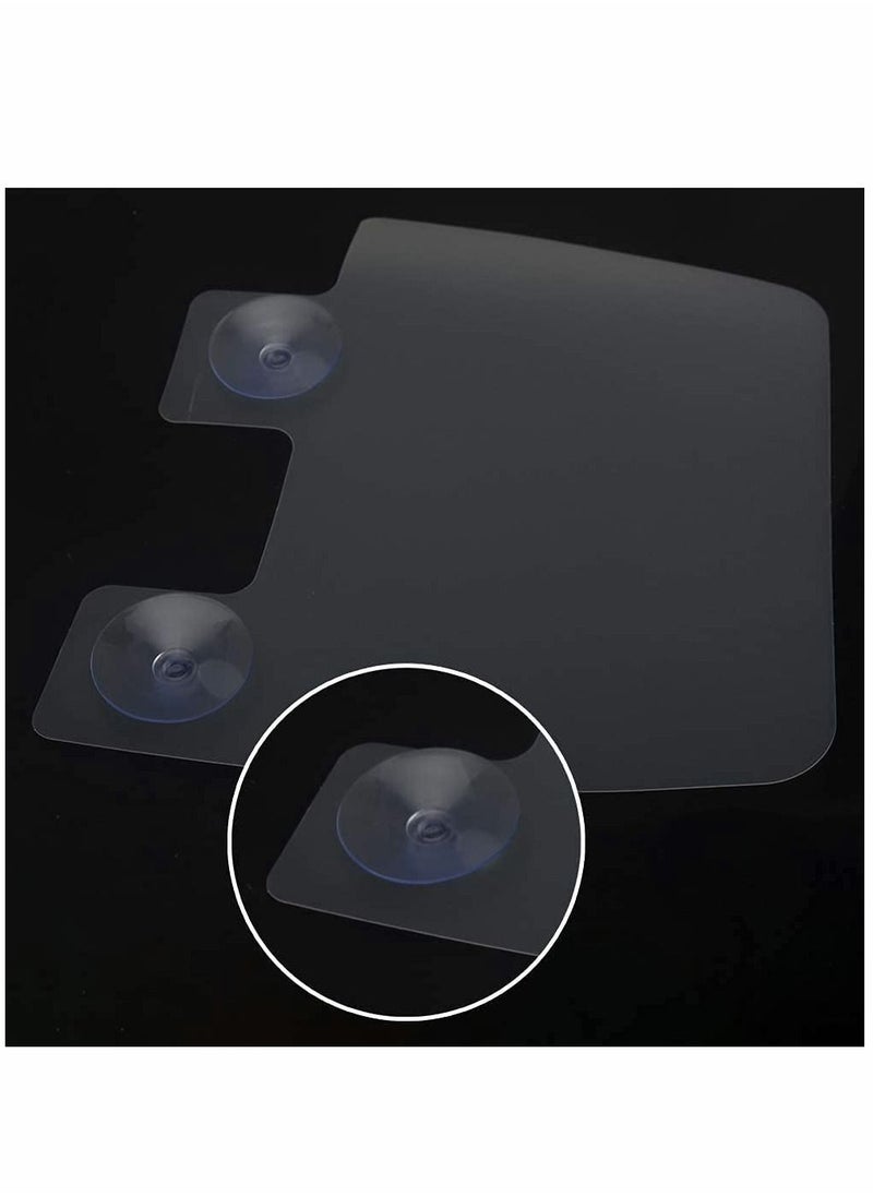 SYOSI - Kitchen Sink Splash Plate, Water Shield, Dishwasher Washing Baffle, Kitchen Sink Plate, Protective Cover, With Suction Cup, Sink Splash Baffle (3 Pieces) - Image 1