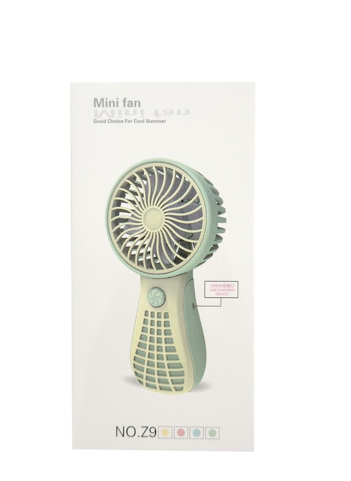 New Mini Small Fan USB Rechargeable Handheld Fan Portable Small Fan for Children and Students Outdoor Portable Small Fan