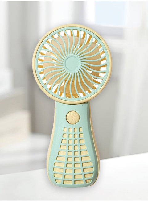 New Mini Small Fan USB Rechargeable Handheld Fan Portable Small Fan for Children and Students Outdoor Portable Small Fan
