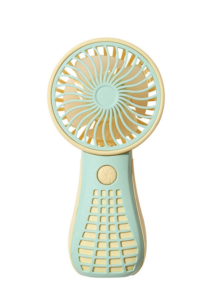 New Mini Small Fan USB Rechargeable Handheld Fan Portable Small Fan for Children and Students Outdoor Portable Small Fan