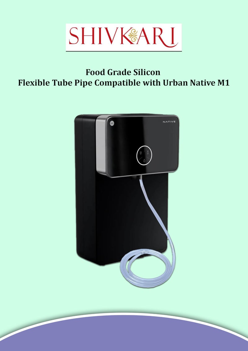 SHIVKARI Food Grade Silicon Flexible Tube Pipe Compatible with Urban Native M1 Material Diameter – 1.5 meter (5 feet) - Image 2