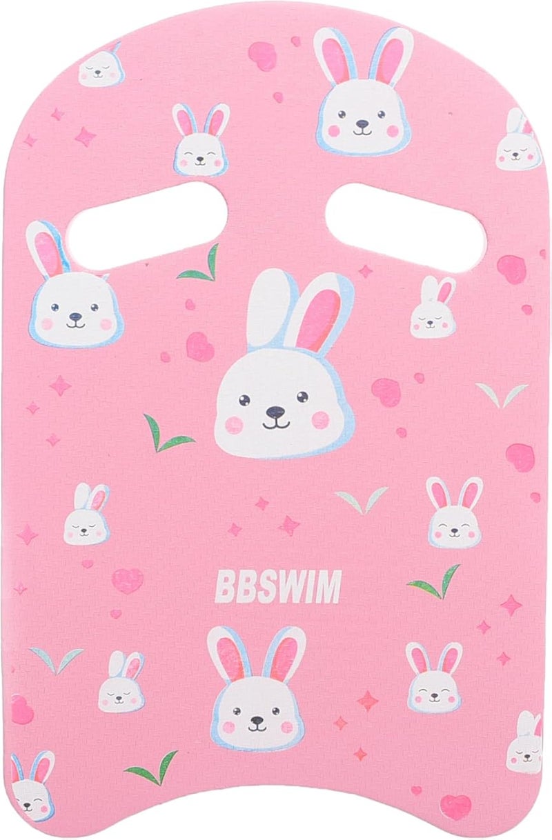 MINSA Large Bunny Swim Kickboard BBswim Pink Design for Kids’ Swimming