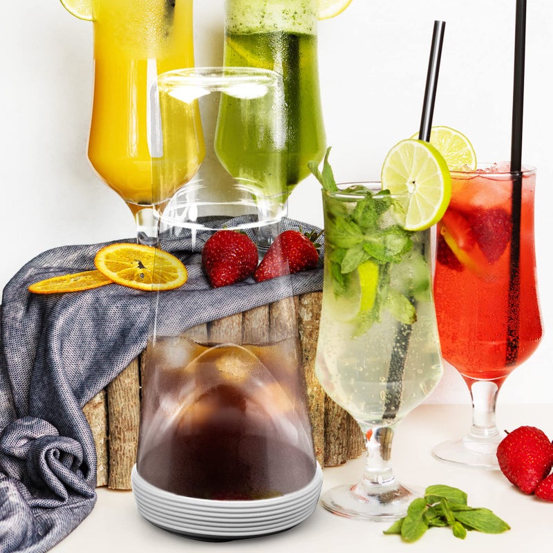 Borosilicate Glass Water Carafe Pitcher With Sleeve For Iced Tea Juice Drinks - Image 5