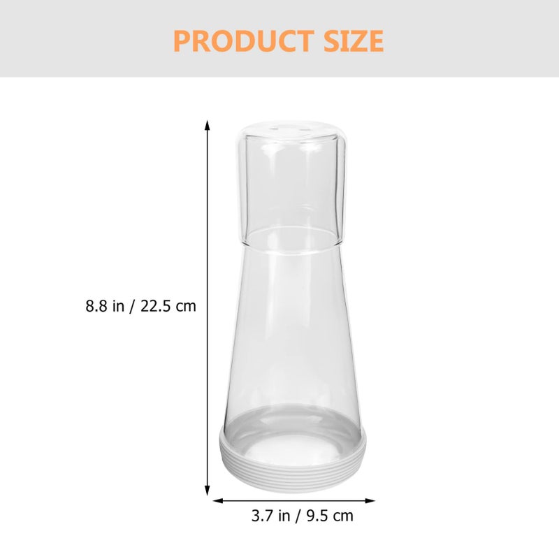 Borosilicate Glass Water Carafe Pitcher With Sleeve For Iced Tea Juice Drinks - Image 3