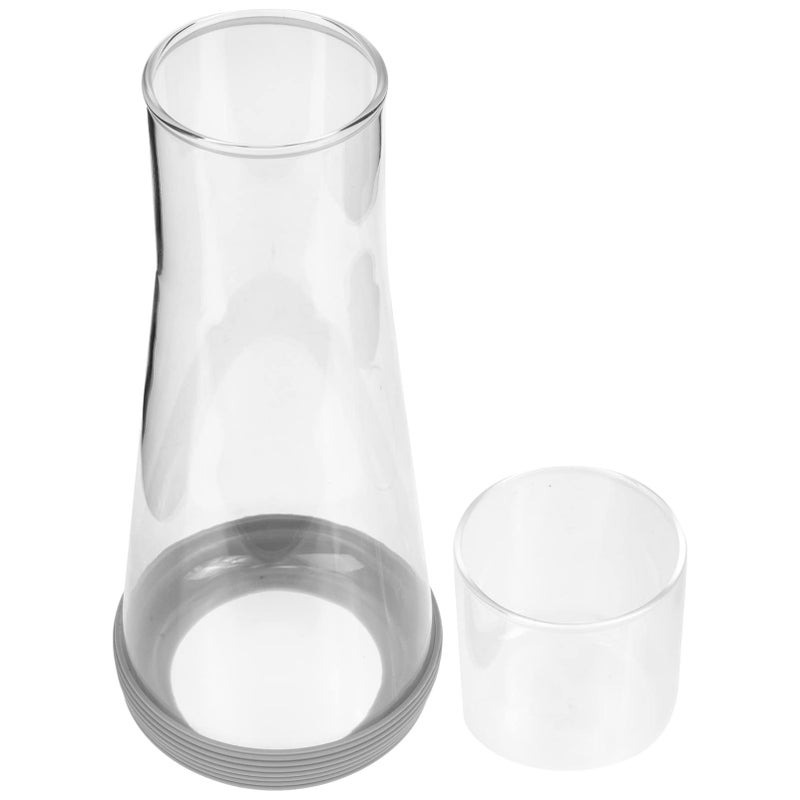 Borosilicate Glass Water Carafe Pitcher With Sleeve For Iced Tea Juice Drinks - Image 2