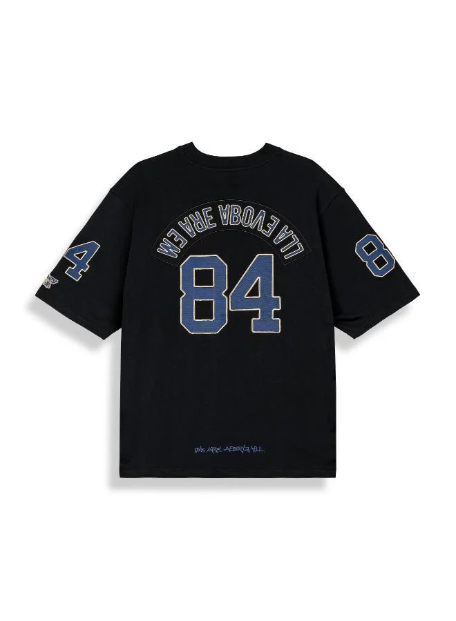 Grimey Concreat Jungle V Neck Oversized T-Shirt