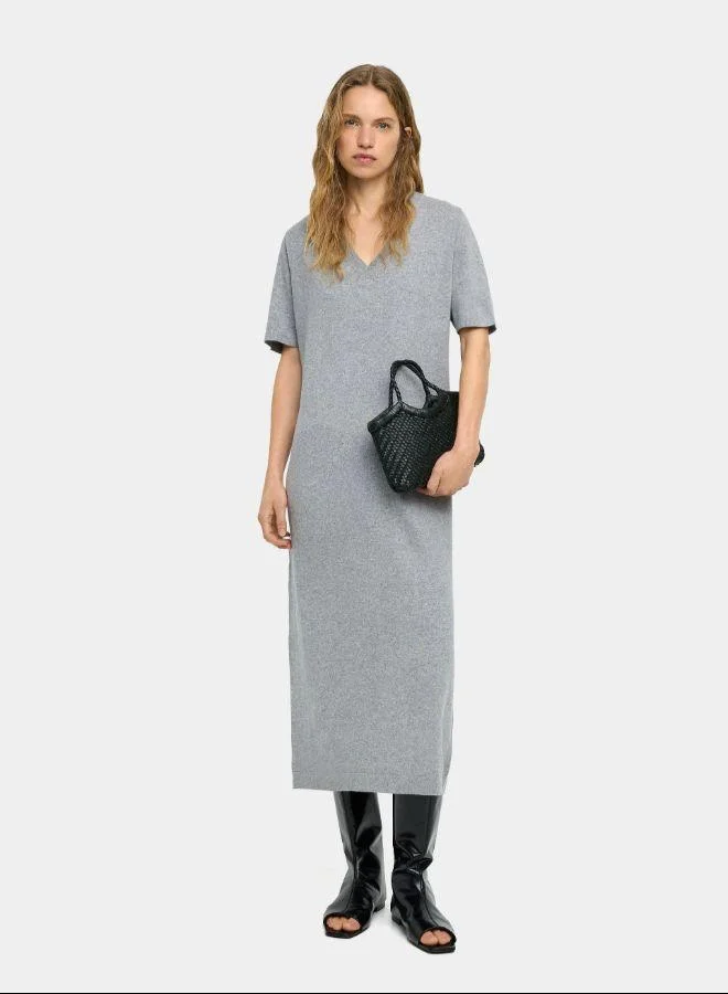 بارفوا فستان ميدي محبوك مع حزام