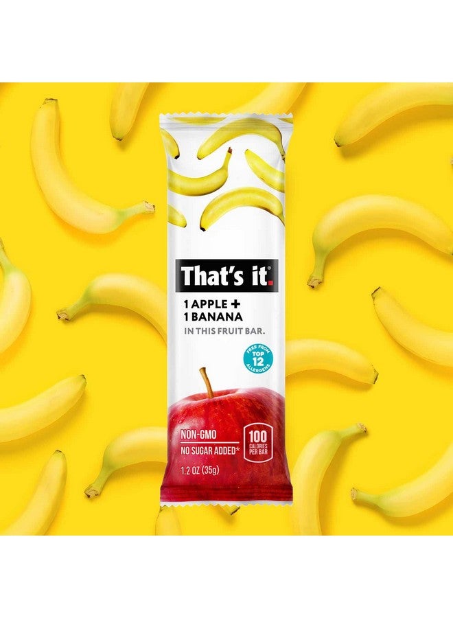 That's it. That'S It Nutrition Apples + Banana 100% Natural Real Fruit Bar, Paleo For Children & Adults, Non Gmo Sugar-Free, No Preservatives Energy Food, 14.4 Oz, Pack Of 12 - Image 4
