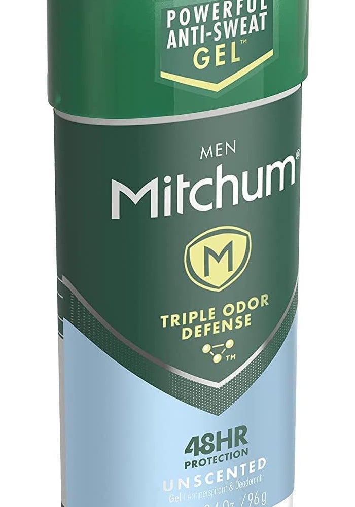 Mitchum Advanced Control Unscented Gel, Anti-Perspirant & Deodorant 3.4 oz - Image 4