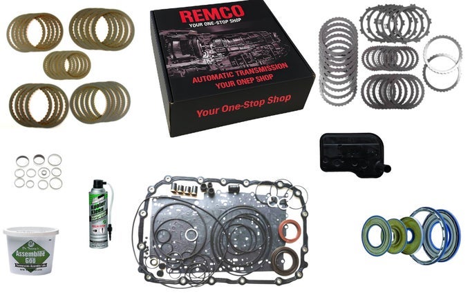 6L80E 6L90E Transmission Rebuild Kit Deluxe Master Set For Gm 2006Up Includes Friction Steel Clutches Pistons Gaskets Filter