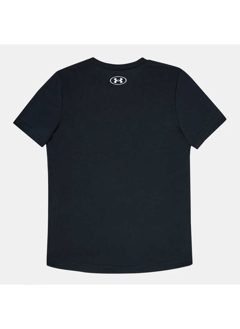 اندر ارمور Kids' Sportstyle Logo Training T-Shirt