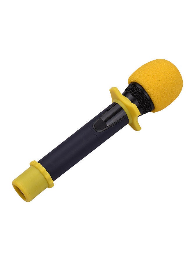 microphone protection accessory kit with foam windshield anti-rolling silicone ring bottom rod sleeve holder for wireless handheld mic - Image 2