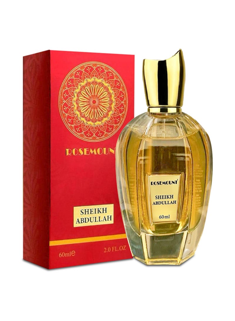 Rosemount SHEIKH ABDULLAH 60ml Eau de Parfum for Men Amber vanilla Profile for Lasting Elegance Enduring Charm and Refinement Crafted to Resonate with the Discerning Gentleman. - Image 1