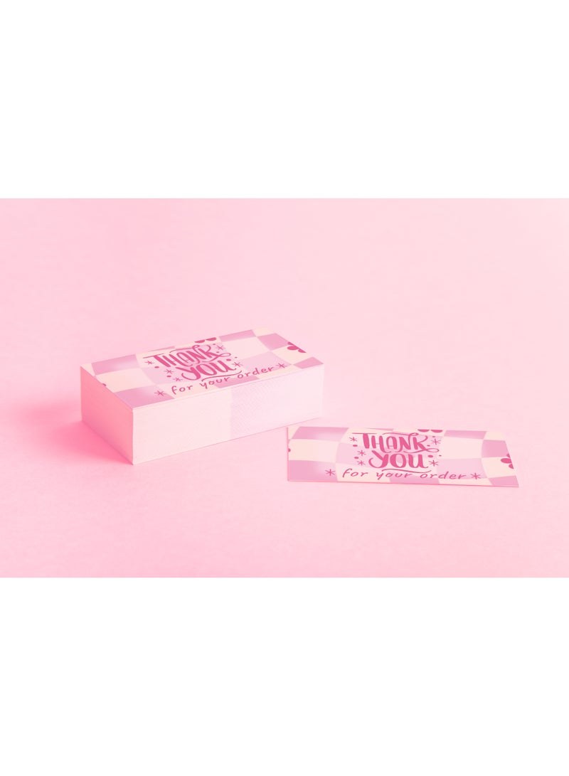 طقم كروت شكر راقية – 100 كارت فاخر - Image 2