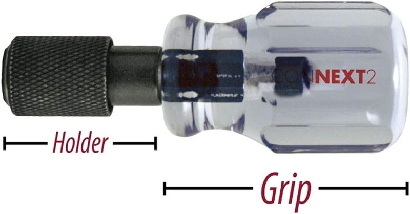 MALCO Connext2 Quick Change Stubby Nut Driver Handle, 6-Pack - Image 2