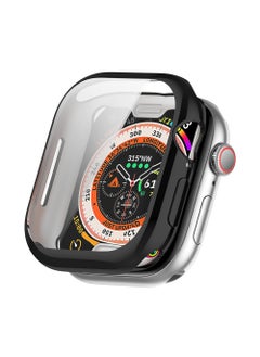 X-level 2 Pcs Case for Apple Watch Series 10 46mm Soft TPU Shockproof Cover,All-inclusive Screen Protector Protective Case for Apple Watch Series 10 46mm (Black&Silvery) ﻿  - Image 2