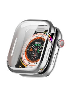 X-level 2 Pcs Case for Apple Watch Series 10 46mm Soft TPU Shockproof Cover,All-inclusive Screen Protector Protective Case for Apple Watch Series 10 46mm (Black&Silvery) ﻿  - Image 3