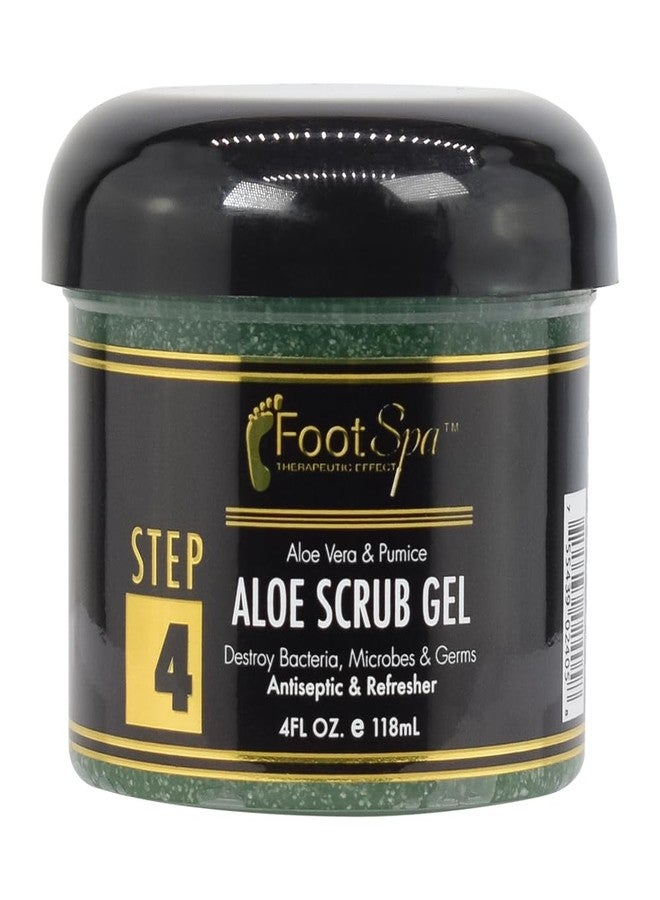 footspa FOOT SPA - Exfoliating Scrub Gel, 4 Oz - Manicure, Pedicure and Body Exfoliator Infused with Aloe Vera and Salicylic Acid - Glow, Polish, Smooth and Moisture Skin - Body, Hand and Foot - Image 1
