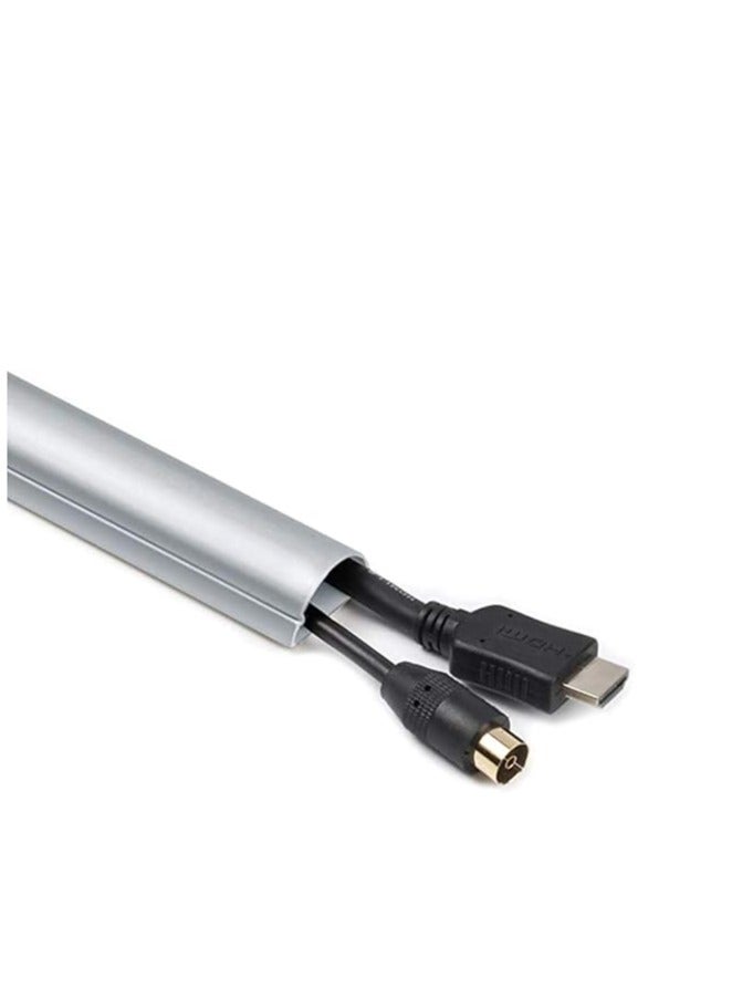 KNP KNP Electrical PVC Floor Trunking 50mm is designed to organize and protect electrical cables and wiring in both residential and commercial environments This durable trunking provides a neat and tidy solution for managing cables ensuring safety and reducing clutter.  - Image 3