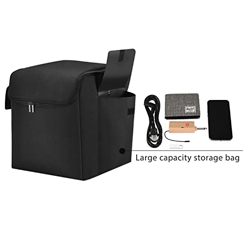 Seracle Carrying Case Portable Tote Bag Travelling Case for JBL Partybox Encore Essential Portable Party Speaker (Black) - Image 5